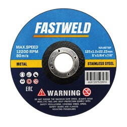 Круг отрезной 125*1,2*22, Fastweld